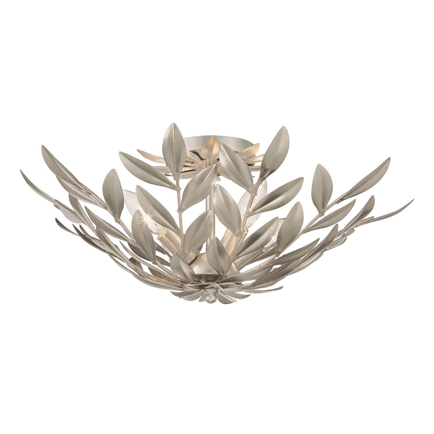 Broche Semi-Flush Mount Ceiling Light by Crystorama