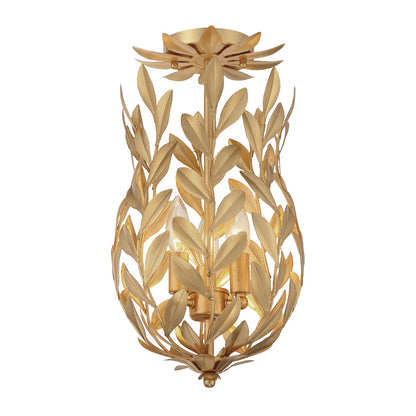 Broche Semi-Flush Mount Ceiling Light by Crystorama