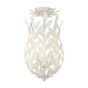 Broche Outdoor (Damp) Semi Flush Mount Light by Crystorama