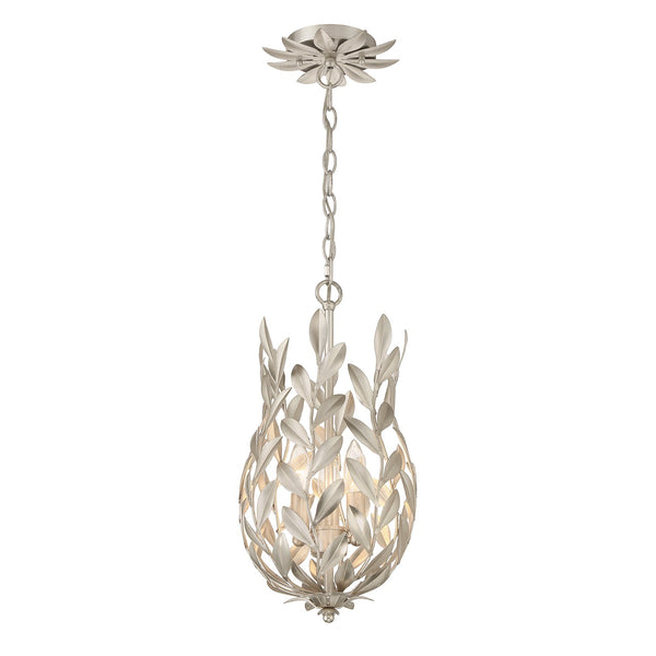 Broche Outdoor (Damp) Mini Pendant by Crystorama