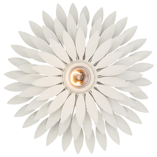 Buy matte-white Broche Outdoor (Damp) Wall Sconce by Crystorama