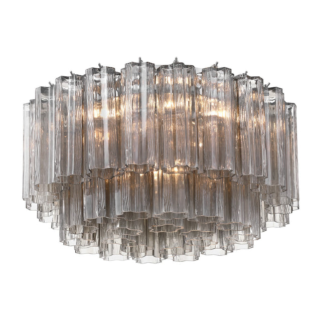 Addis Outdoor (Damp) Flush Mount Ceiling Light by Crystorama
