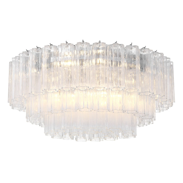Addis Outdoor (Damp) Flush Mount Ceiling Light by Crystorama