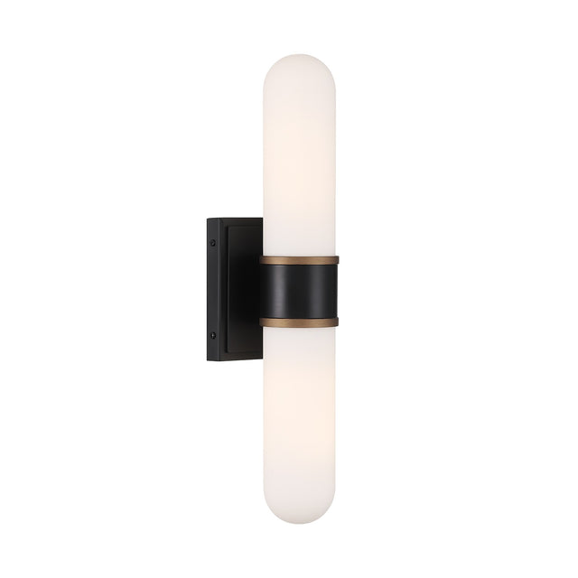 Capsule Outdoor (Damp) Wall Sconce by Crystorama