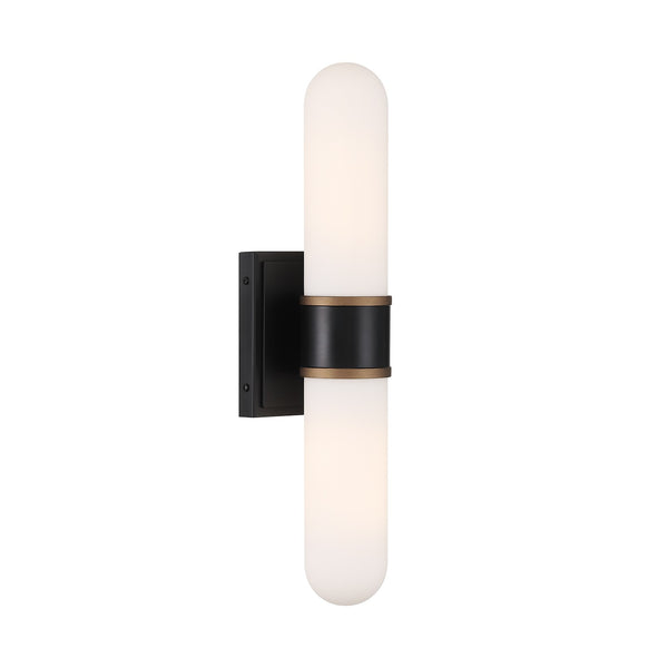 Capsule Outdoor (Damp) Sconce by Crystorama