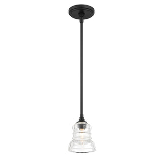 Buy matte-black Gregory Outdoor (Damp) Pendant by Crystorama