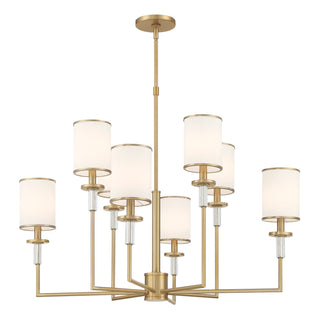 Buy vibrant-gold Hatfield Chandelier by Crystorama