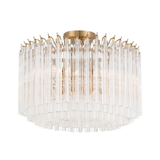 Lofton Semi Flush Mount Light by Crystorama