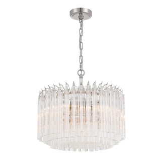 Buy polished-nickel Lofton Chandelier by Crystorama