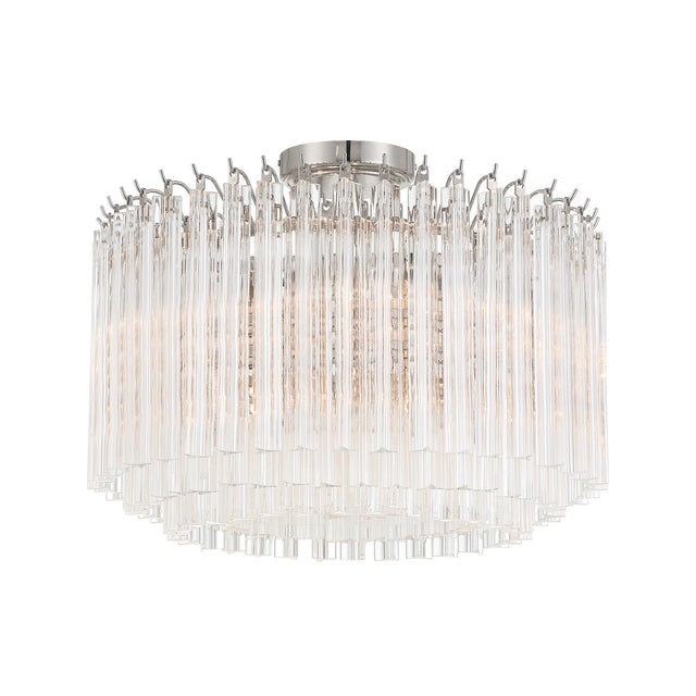 Lofton Semi-Flush Mount Ceiling Light by Crystorama