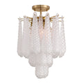 Ollie Semi-Flush Mount Ceiling Light by Crystorama