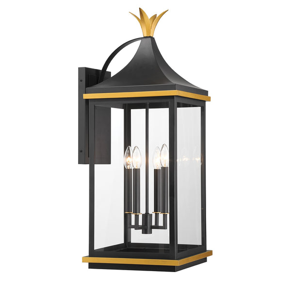 Simpson Outdoor (Wet) Wall Lantern by Crystorama