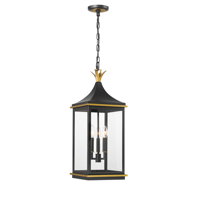 Simpson Outdoor (Wet) Hanging Lanterns by Crystorama