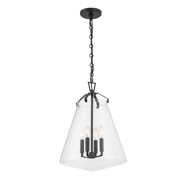 Voss Outdoor (Damp) Pendant by Crystorama