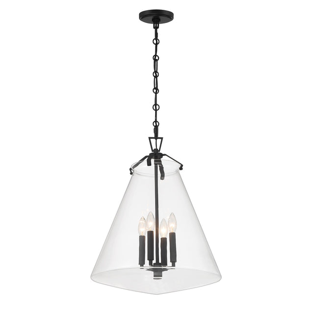 Voss Outdoor (Damp) Pendant by Crystorama