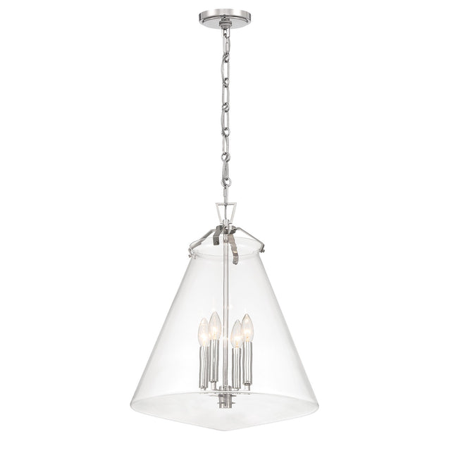 Voss Outdoor (Damp) Pendant by Crystorama