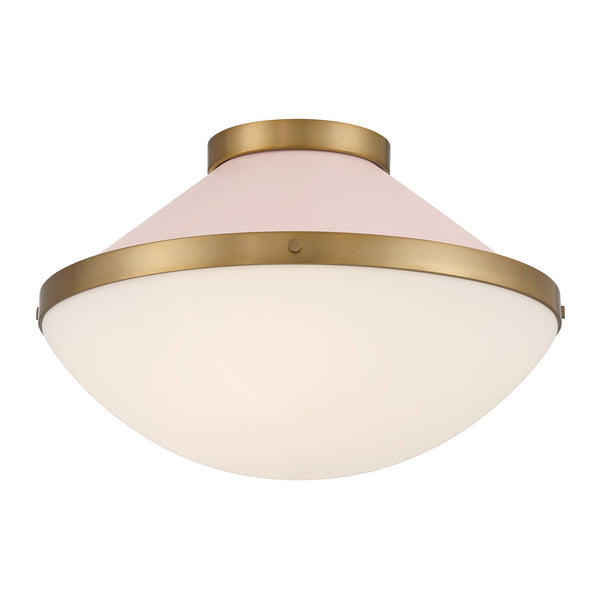 Xander Outdoor (Damp) Flush Mount Ceiling Light by Crystorama