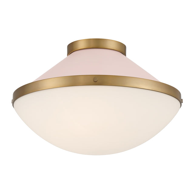 Xander Outdoor (Damp) Flush Mount Ceiling Light by Crystorama