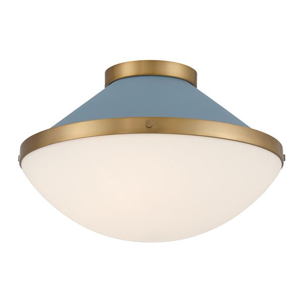 Xander Outdoor (Damp) Flush Mount Light by Crystorama