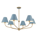 Xavier Outdoor (Damp) Chandelier by Crystorama