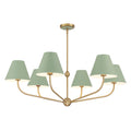 Xavier Outdoor (Damp) Chandelier by Crystorama