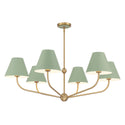 Xavier Outdoor (Damp) Chandelier by Crystorama
