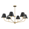 Xavier Outdoor (Damp) Chandelier by Crystorama