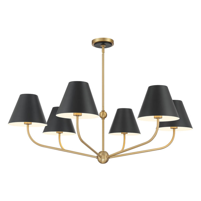 Xavier Outdoor (Damp) Chandelier by Crystorama