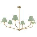 Xavier Outdoor (Damp) Chandelier by Crystorama