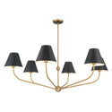 Xavier Outdoor (Damp) Chandelier by Crystorama