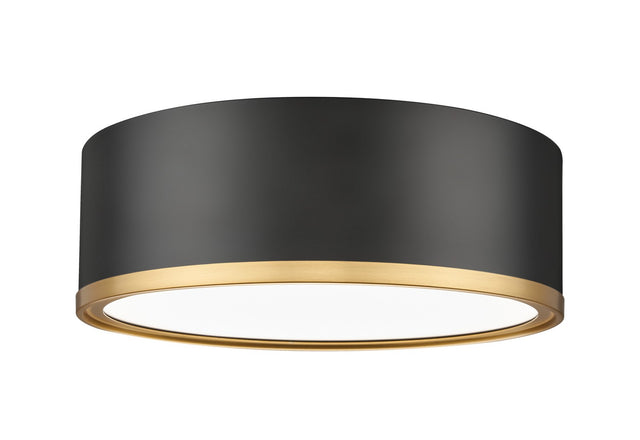 Bradley Outdoor (Damp) Flush Mount Ceiling Light by Z-Lite