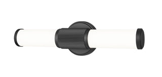 Buy matte-black-with-white-opal-glass-and-opal-shade Solange Vanity by Z-Lite