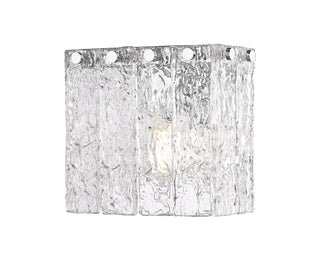 Buy chrome Glacier Outdoor (Damp) Sconce by Z-Lite