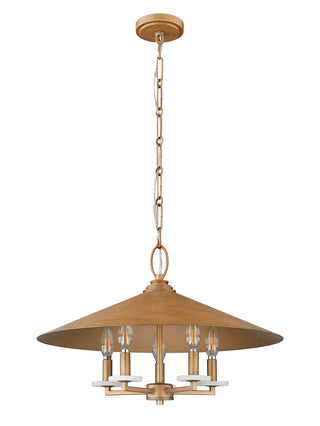 Buy signature-gold Rialto Outdoor (Damp) Pendant by Z-Lite