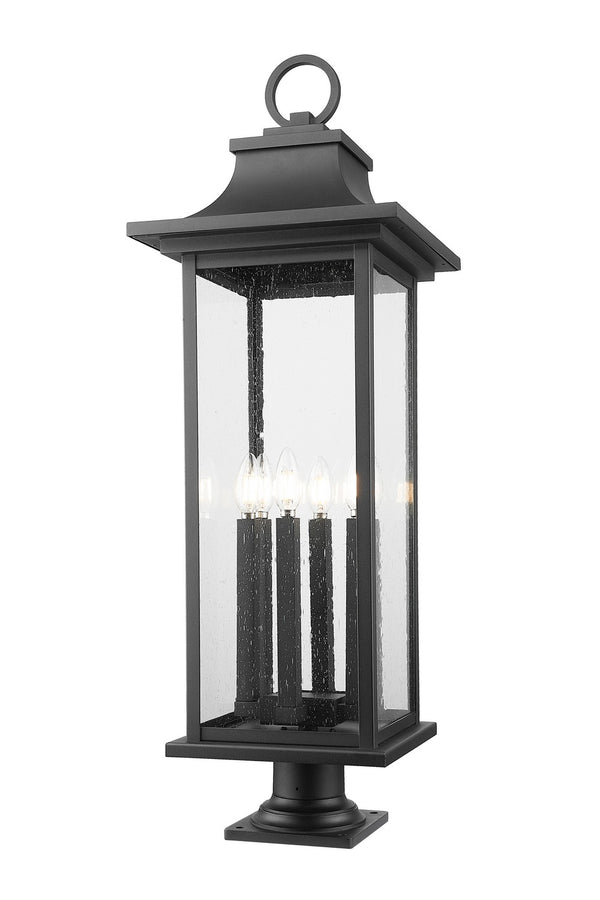Tiberius Outdoor (Wet) Post Lantern by Z-Lite