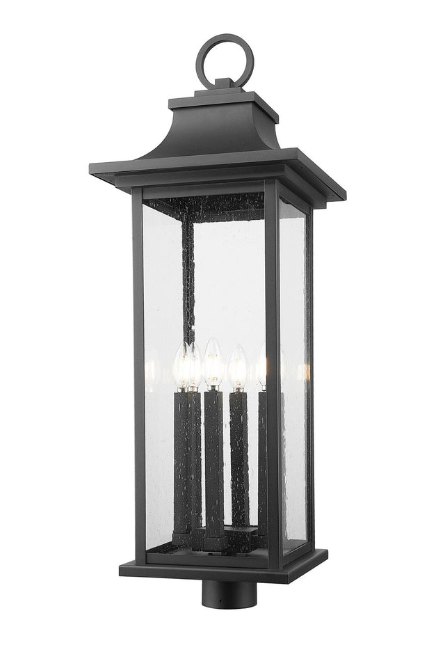 Tiberius Outdoor (Wet) Post Lantern by Z-Lite