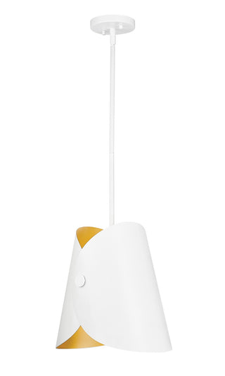 Buy matte-white Salone Pendant by Z-Lite