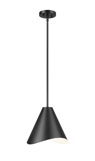 Buy matte-black Aria Outdoor (Damp) Pendant by Z-Lite
