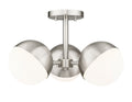Realm Sphere Outdoor (Damp) Semi-Flush Mount Ceiling Light by Z-Lite