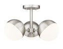 Realm Sphere Outdoor (Damp) Semi Flush Mount Light by Z-Lite