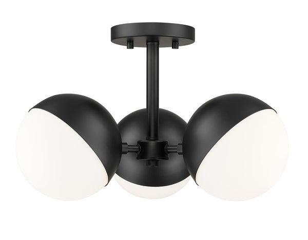Realm Sphere Outdoor (Damp) Semi Flush Mount Light by Z-Lite