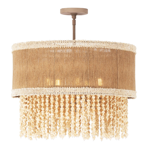 NATURALE Semi-Flush Mount Ceiling Light by Kalco