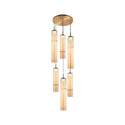 Bambu Chandelier by Matteo Lighting
