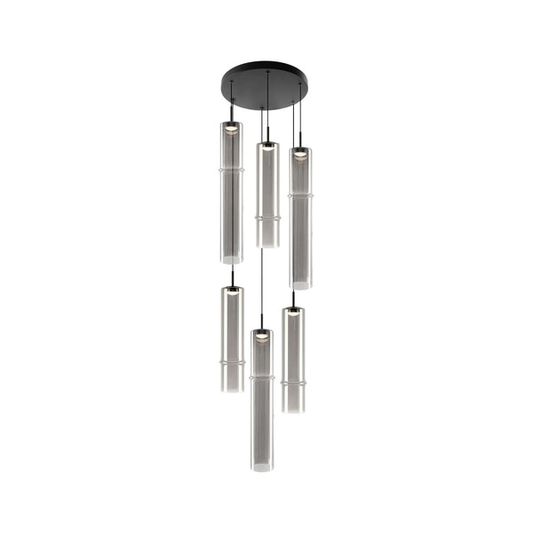 Bambu Chandelier by Matteo Lighting