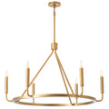 Mavisten Edition Carbonia Chandelier by Robert Abbey