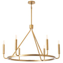 Mavisten Edition Carbonia Chandelier by Robert Abbey