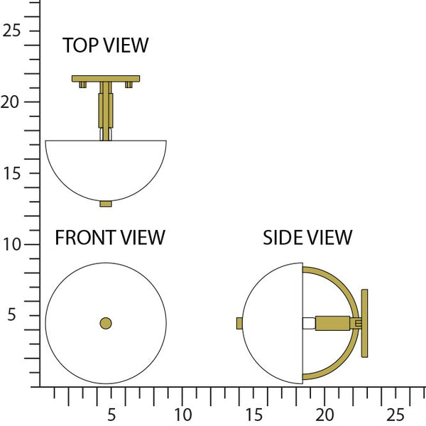 Mavisten Edition Copernica Sconce by Robert Abbey