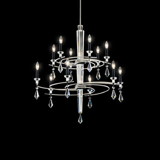 Buy soft-silver-black Tempest Chandelier by Schonbek