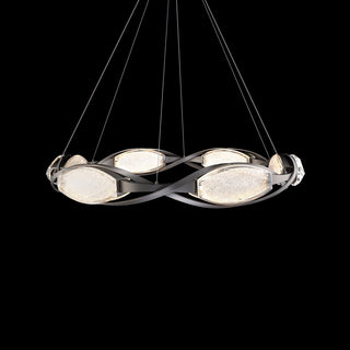 Buy brushed-nickel Bijoux Outdoor (Damp) Pendant by Schonbek