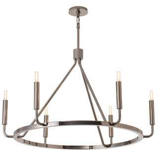 Mavisten Edition Carbonia Chandelier by Robert Abbey